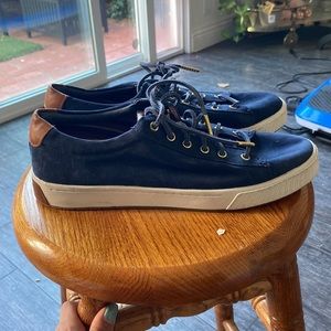Sperry Women's Anchor PLUSHWAVE Suede Sneaker - Navy in SZ 11